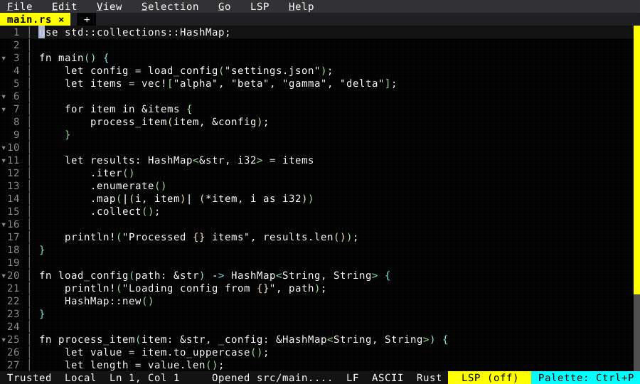 Terminal path links demo