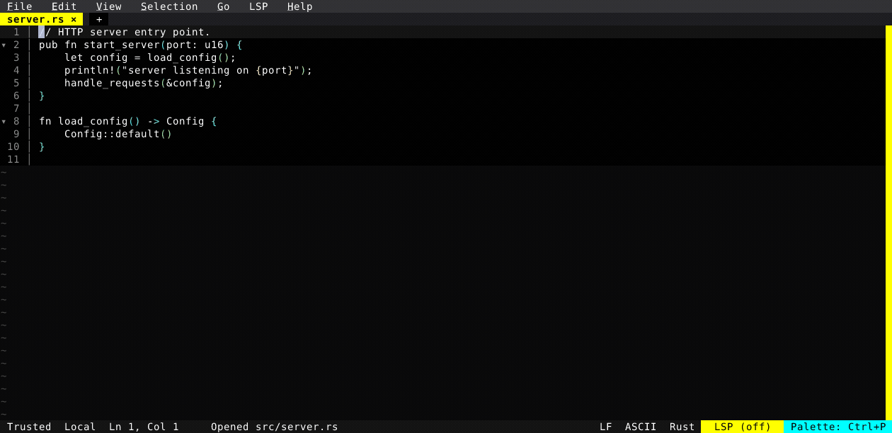 Universal search demo