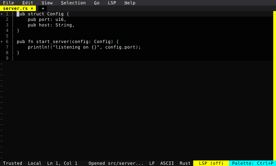 Live diff demo