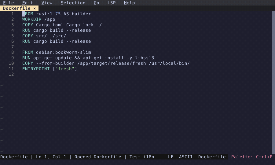 Syntax Grammars demo