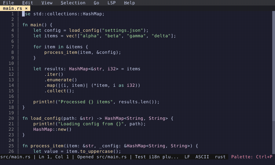 Triple-click selection demo